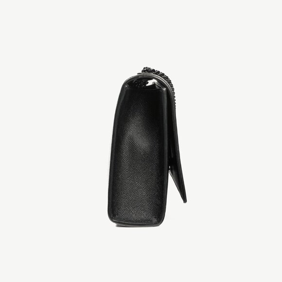 Saint Laurent Kate Medium Nero Grain de Poudre Embossed-Leather Shoulder Bag - Picture 3 of 12